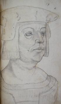Jacques Le Boucq, Portrait of Philip, Bastard of Burgundy, afterwards Bishop of Utrecht