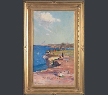 Arthur Streeton, Blue Pacific, 1890 © Private collection