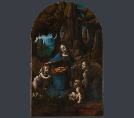 Leonardo, 'The Virgin of the Rocks', 1491-1508