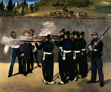 Manet 'The Execution of Maximilian'
