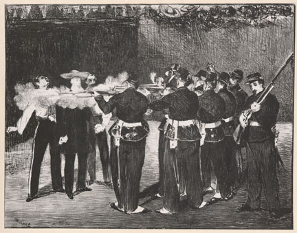 Manet 'The Execution of Maximilian' 1867-68