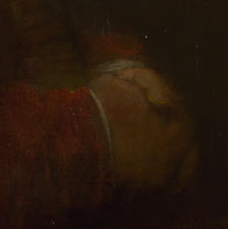 Detail from Rembrandt, 'Self Portrait at the Age of 63'