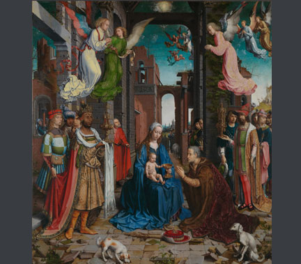 Jan Gossaert, The Adoration of the Kings, 1510-15