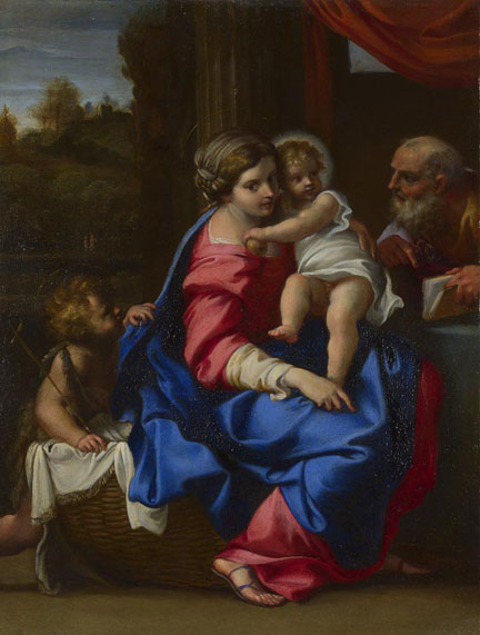Annibale Carracci, 'The Holy Family with the Infant Saint John the Baptist (‘The Montalto Madonna’)', about 1600