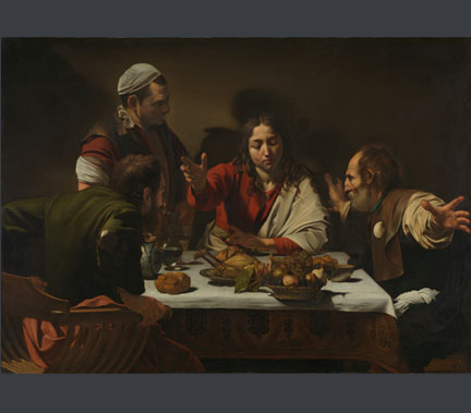 Caravaggio, The Supper at Emmaus, 1601