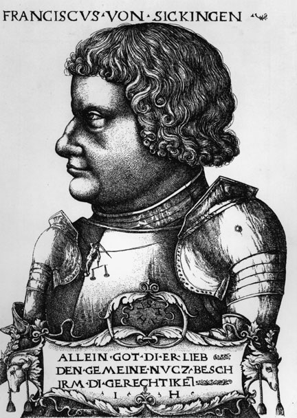fig. 5 Hieronymus Hopfer, ‘Franz von Sickingen’, etching © akg-images