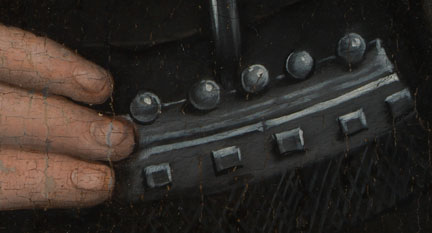 Detail from NG1925 showing a purse