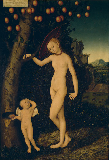 fig. 2 Lucas Cranach the Elder, ‘Venus and Cupid’, 1527, Museum Schloss Güstrow, Schwerin © akg-images