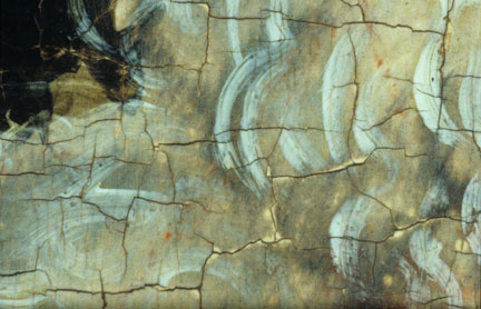 fig. 4 Detail from NG6344 showing traces of red pigment on the hat