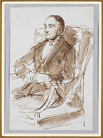 Sir Francis Grant, Drawing of Sir Charles Eastlake, Private Collection.