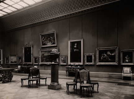 Interior of the Wallace Collection, Hertford House, during the 1920s. Photograph © The Wallace Collection