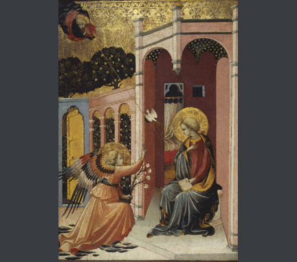 Master of the Judgement of Paris: 'The Annunciation'.