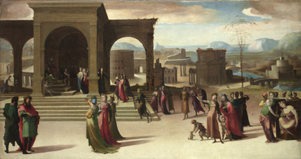 Domenico Beccafumi: 'The Story of Papirius'.