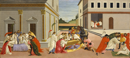 Sandro Botticelli: 'Miracles from the Life of Saint Zenobius'.