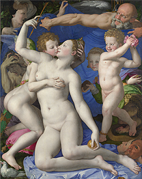 Bronzino 'An Allegory with Venus and Cupid', 1540-50