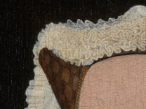 Jan van Eyck: 'Margaret, the Artist's Wife', 1439, detail