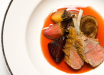 Food from the National Dining Rooms Restaurant.