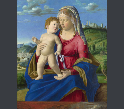 Giovanni Battista Cima da Conegliano: 'The Virgin and Child'.