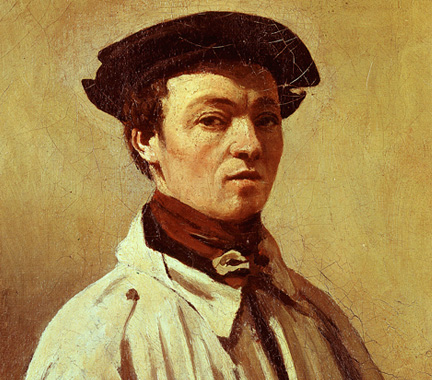 Portrait of Jean-Baptiste-Camille Corot - corot-jean-baptiste-camille-c-face-half
