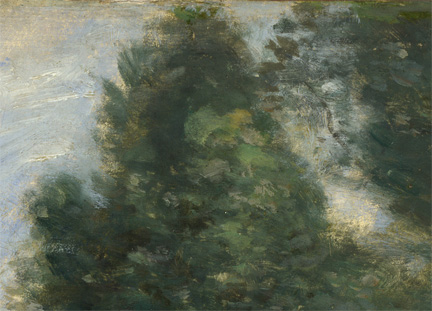 Detail from Corot, 'Landscape at Arleux-du-Nord', 1871-4