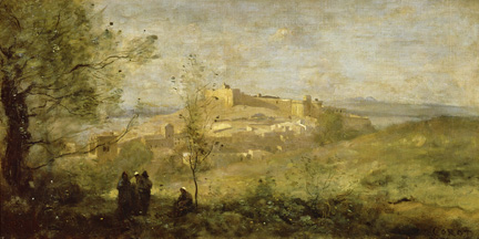 Corot, Fort Saint-André, 1836