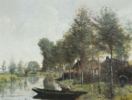 Corot, 'Landscape at Arleux-du-Nord', 1871