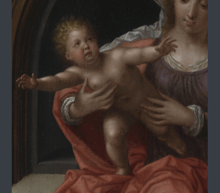 Jan Gossaert, 'The Virgin and Child', 1527