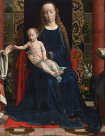 Gerard David, The Virgin and Child with Saints and Donor