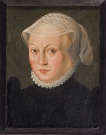 fig.28 Copy after a German portrait of c.1570, ‘Dorothea of Denmark’