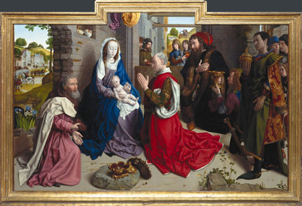 Hugo van der Goes, Monforte Altarpiece