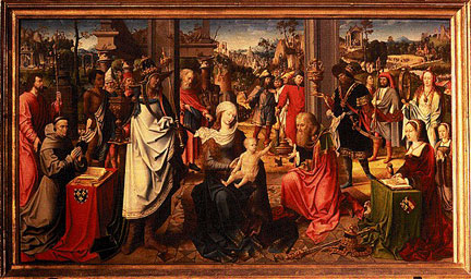 Follower of Jan Gossaert, Adoration of the Kings