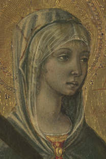 fig. 36 Detail of Saint Agatha’s veil, Private Collection