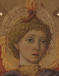fig. 38 Head of ‘Saint Michael’, Museo di Palazzo Corboli, Asciano