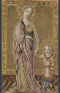 Francesco di Giorgio, Saint Dorothy and the Infant Christ