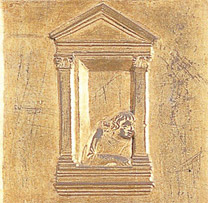 Detail of Lorenzo Ghiberti: 'The Meeting of Solomon and Sheba'.