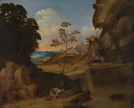 Giorgione, 'Il Tramonto (The Sunset)', 1506-10