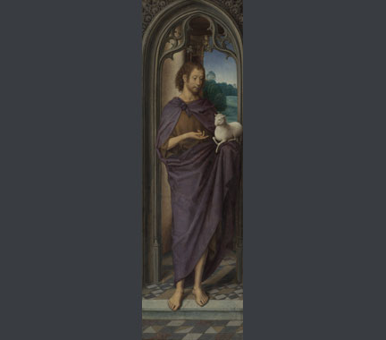 Hans Memling, 'Saint John the Baptist', about 1480