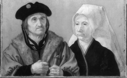 Jan Gossaert, 'An Elderly Couple'