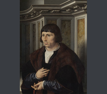 Jan Gossaert: 'Man with a Rosary'