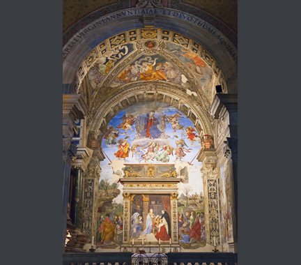 Filippino Lippi: Carafa Chapel, Santa Maria sopra Minerva, Rome.