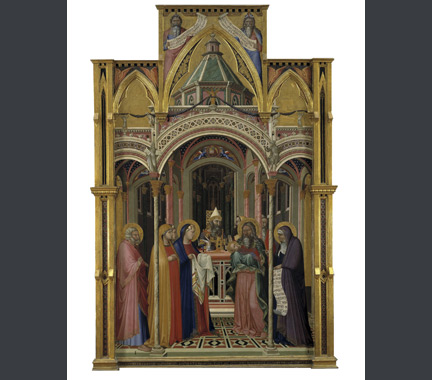 Ambrogio Lorenzetti: 'Presentation of Jesus in the Temple'.