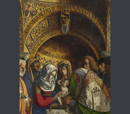 Marco Marziale: Detail from 'The Circumcision'.