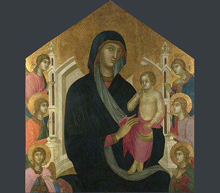 Master of the Albertini's The Virgin and Child with Six Angels