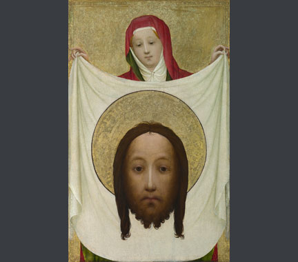 Master of Saint Veronica, 'Saint Veronica with the Sudarium', about 1420