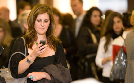 Woman at Museums at Night Event