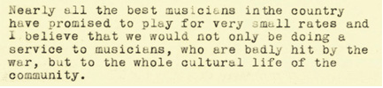 Extract from letter from Director Kenneth Clark to Home Office