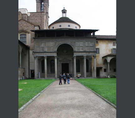 The Pazzi Chapel, Florence.