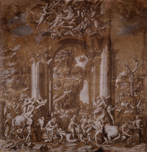 Baldassare Peruzzi: 'Adoration of the Kings'.