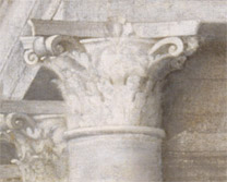 Sebastiano del Piombo: Detail of a capital from 'The Judgement of Solomon'.