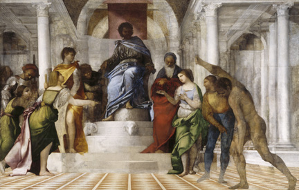 Sebastiano del Piombo: 'The Judgement of Solomon'.